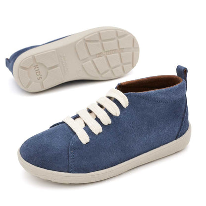 Botas Deportivas Serraje Azul