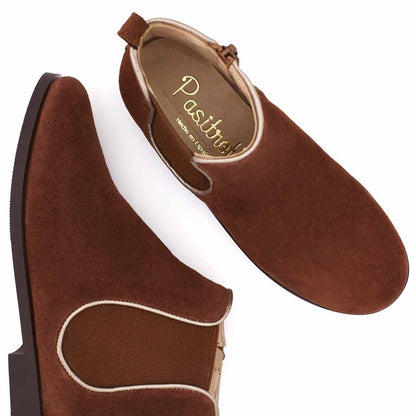 Botas Chelsea Serraje Marrón