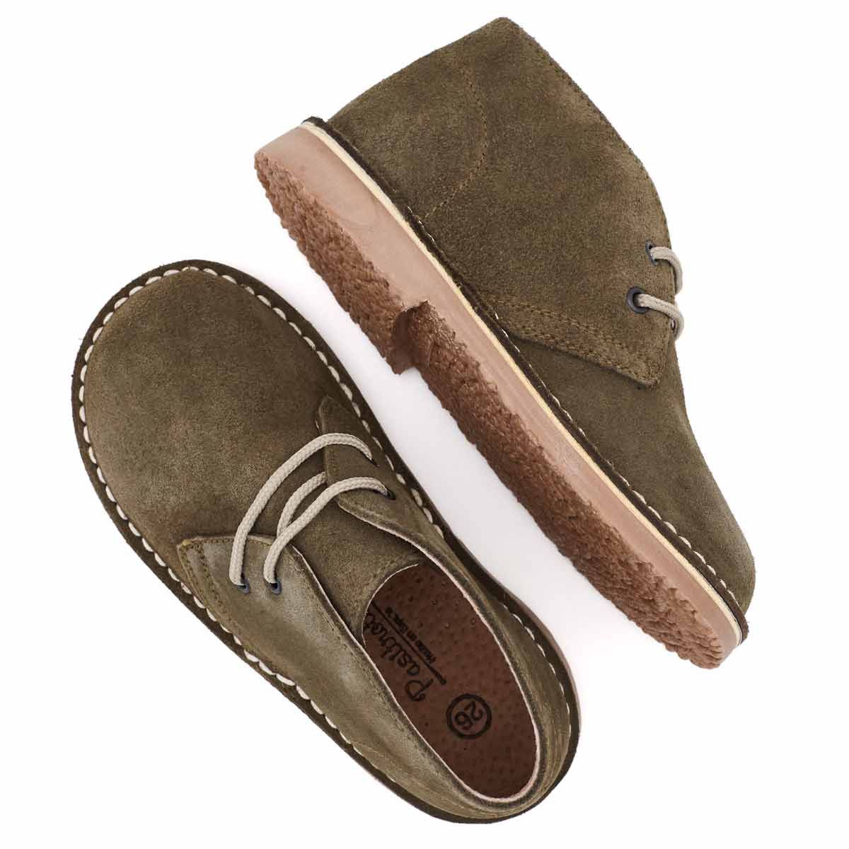 Pisacacas Serraje Verde Kaki