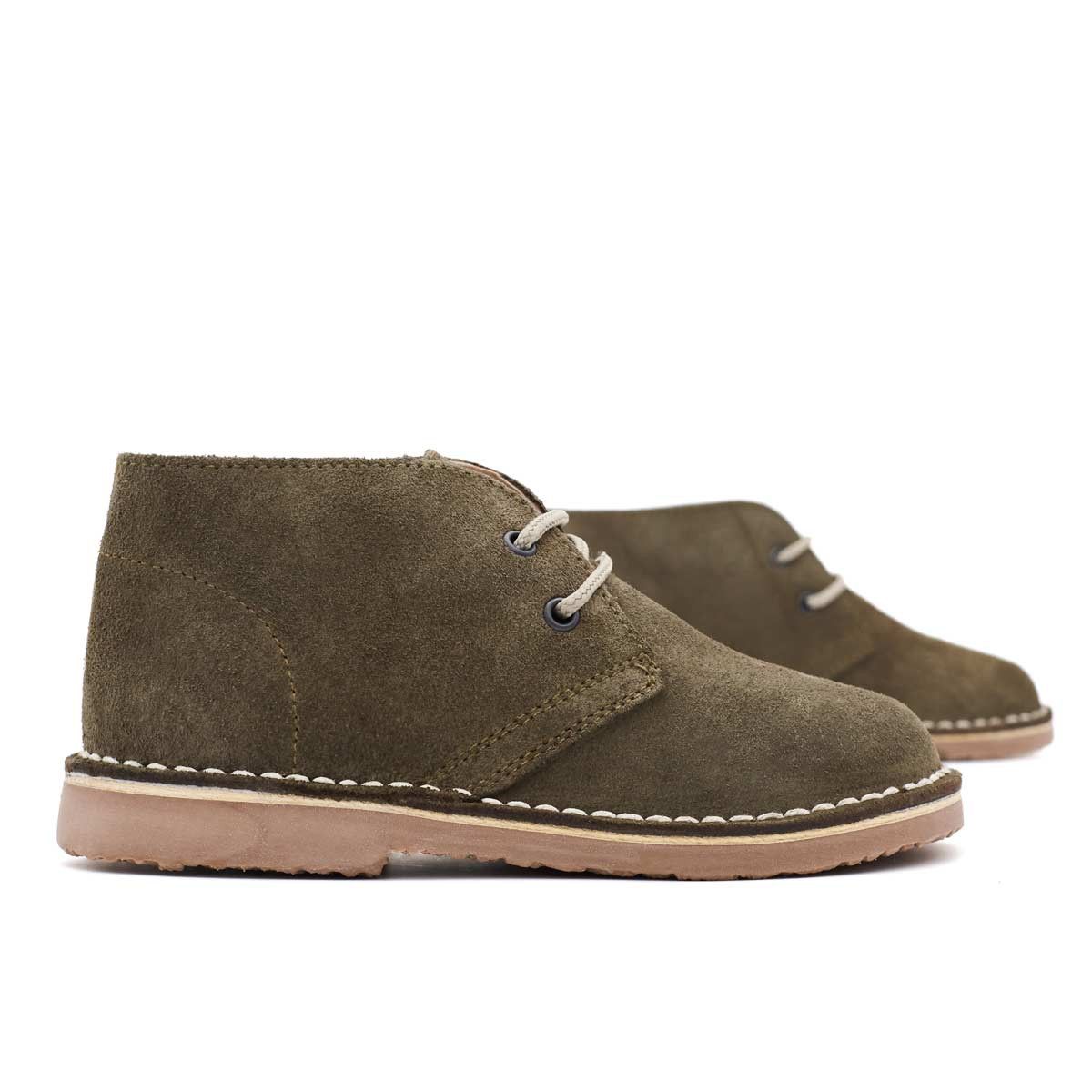 Pisacacas Serraje Verde Kaki