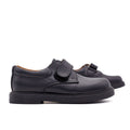 Black Leather School Shoes