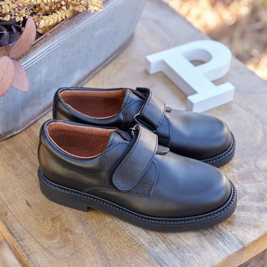 Zapato Colegial Piel Negro
