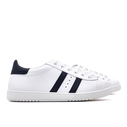 Zapatillas Blancas Rayas Marino Titanitos