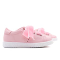 Titanitos Pink Velvet Bow Sneakers