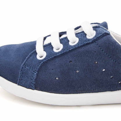 Zapatilla Serraje Azul