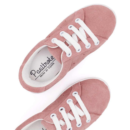 Zapatilla Serraje Rosa