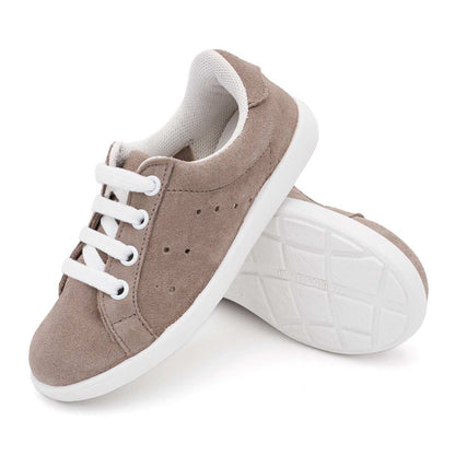 Zapatilla Serraje Taupe