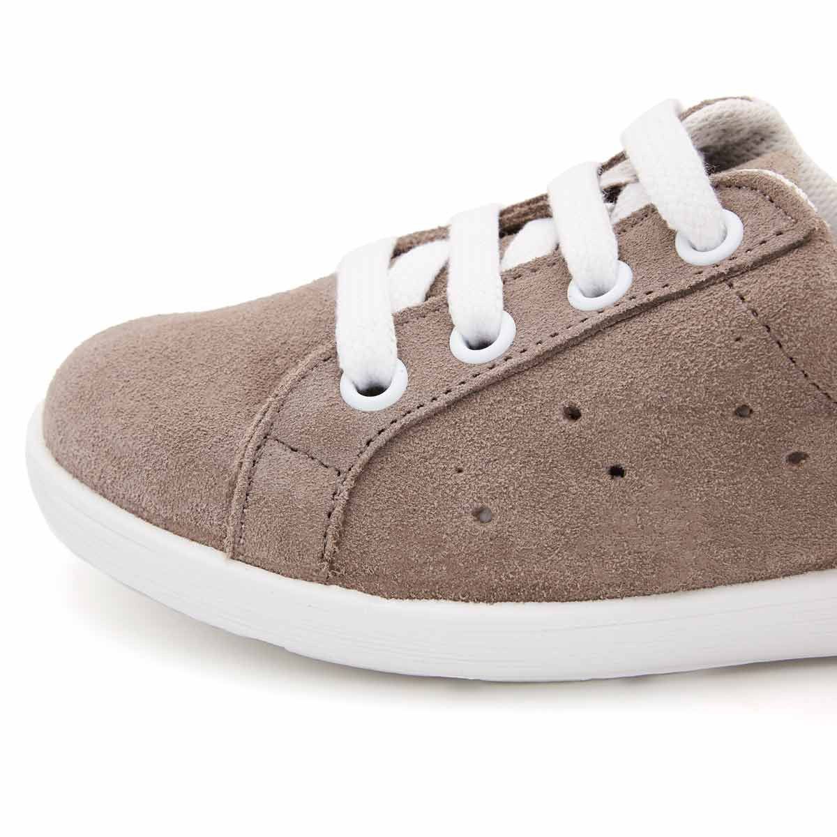 Zapatilla Serraje Taupe