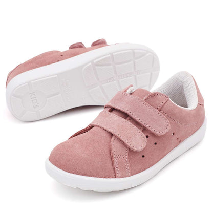 Zapatilla Serraje Rosa Tira Adherente