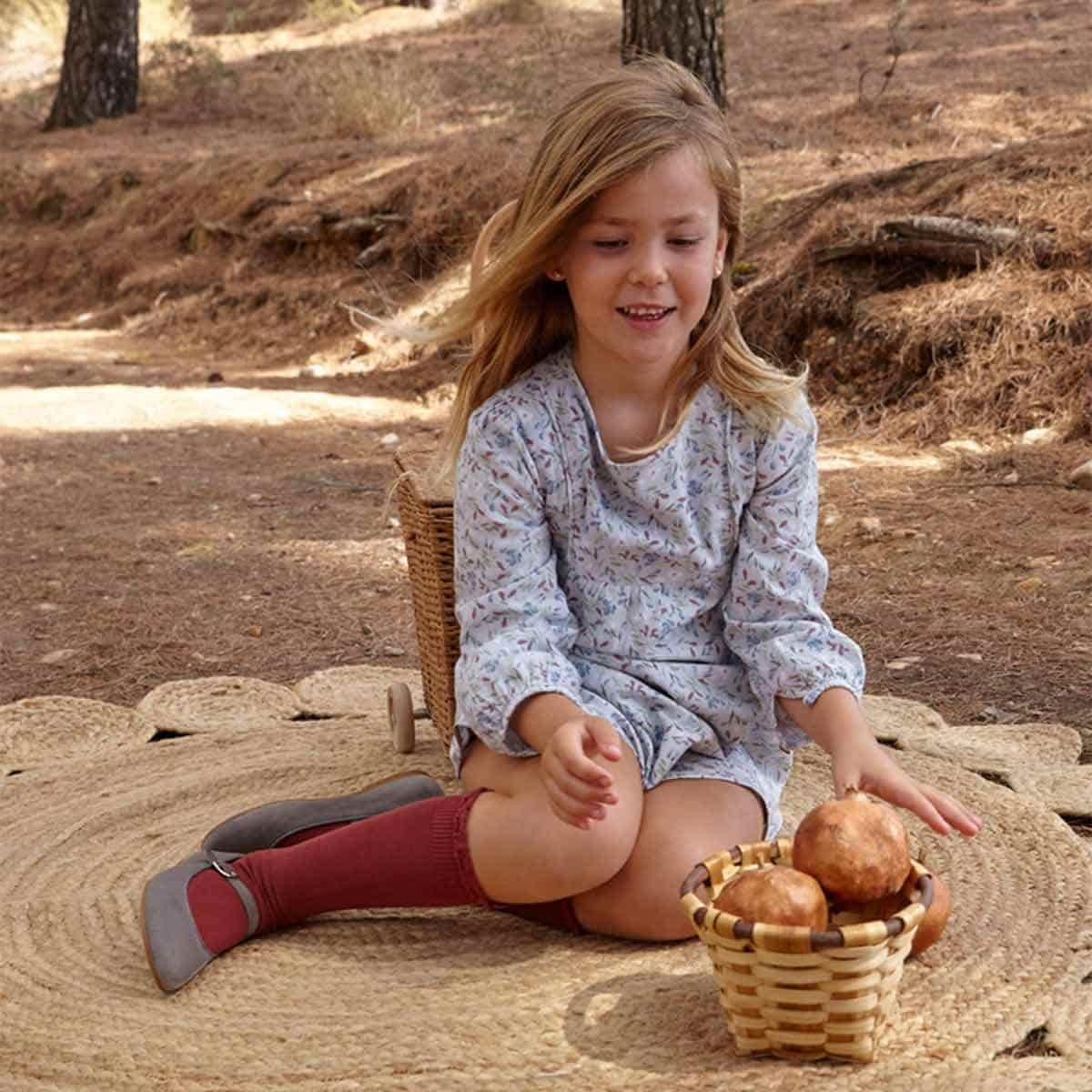 Merceditas Niña Ante Gris