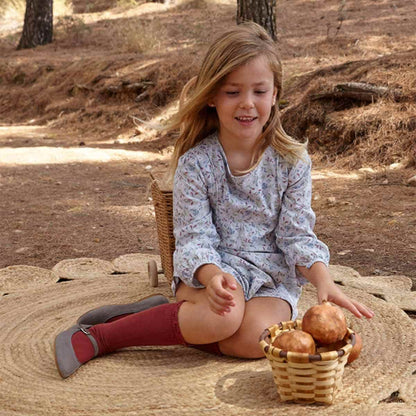 Merceditas Niña Ante Gris