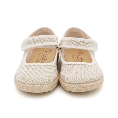 Merceditas Niña Yute Lino Natural