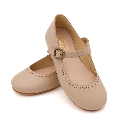 Merceditas Piel Taupe