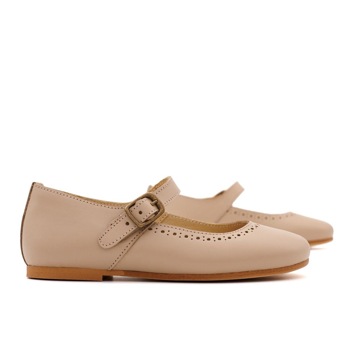 Merceditas Piel Taupe