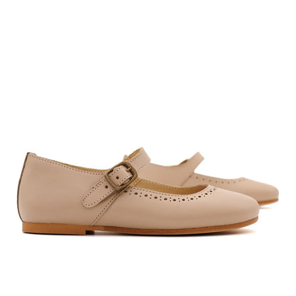 Merceditas Piel Taupe