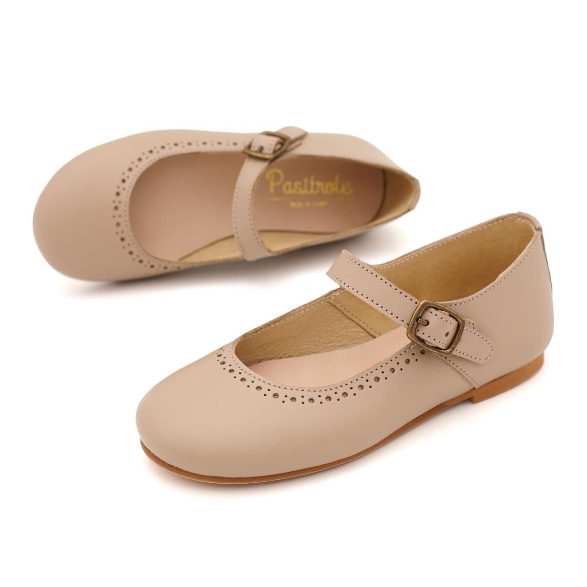 Merceditas Piel Taupe