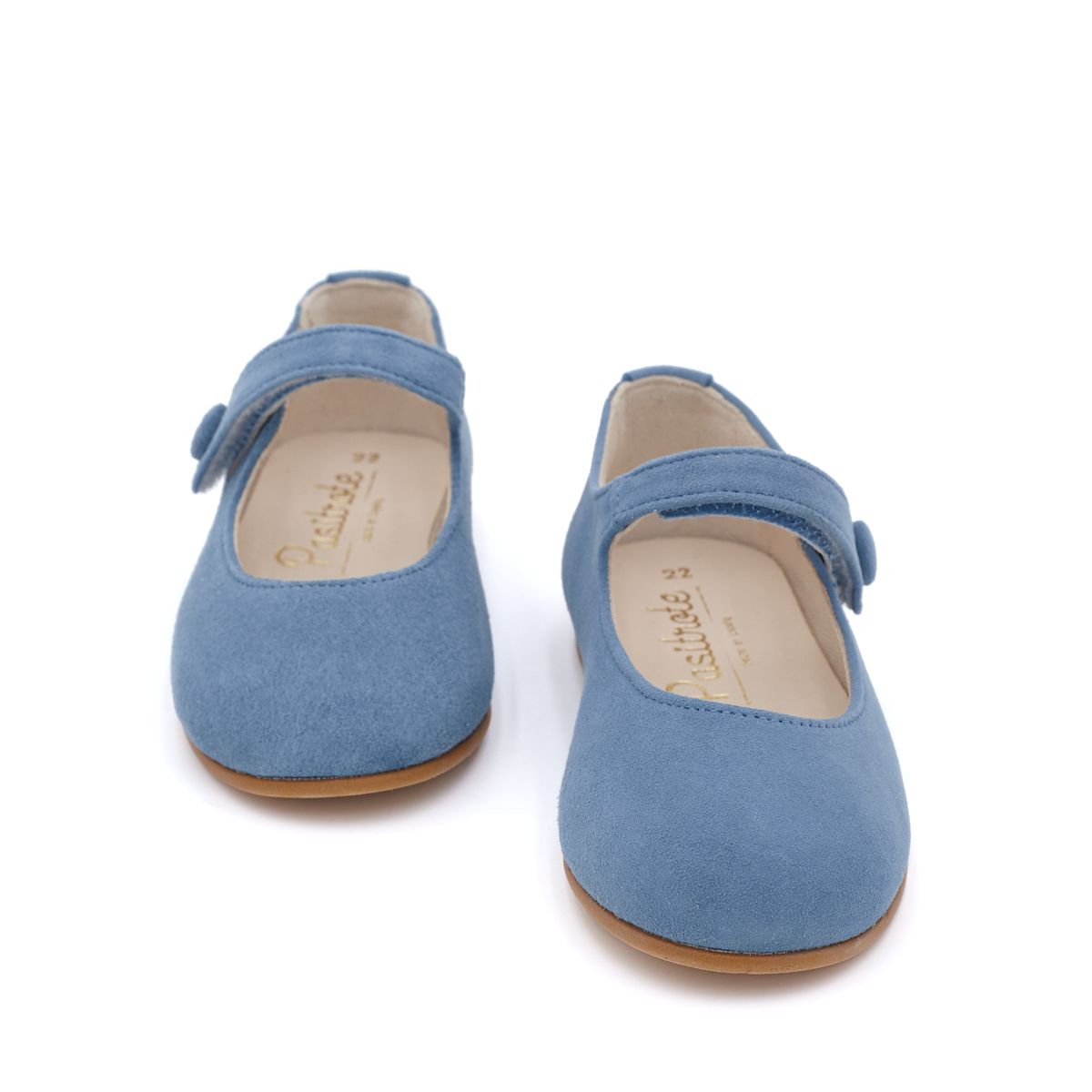 Merceditas Olivia Niña Ante Azul