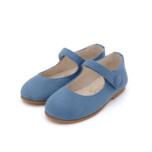Merceditas Olivia Niña Ante Azul