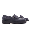 Mocasines Colegiales Piel Marino