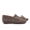 Mocasines Antifaz Serraje Topo