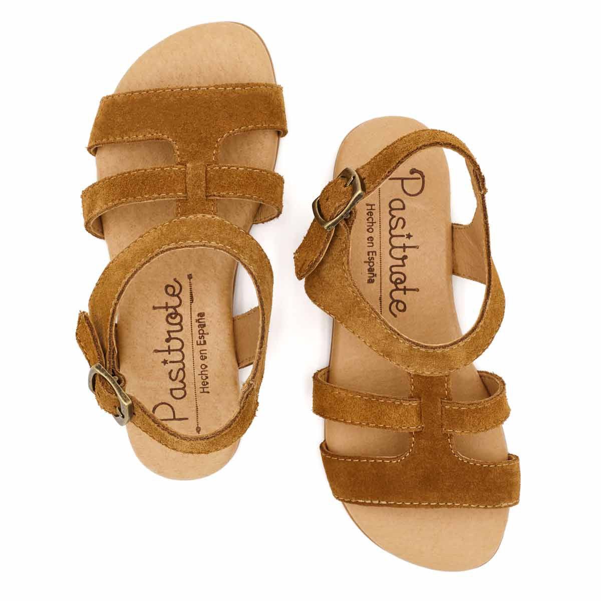 Sandalia Romana Serraje Camel