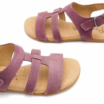 Sandalia Romana Serraje Malva
