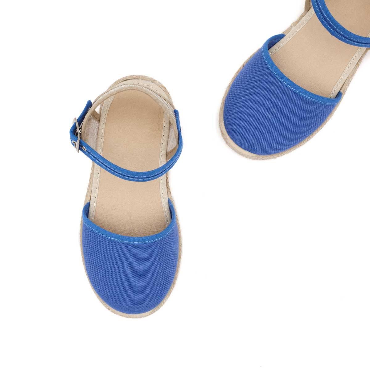 Valenciana Yute Lona Azul
