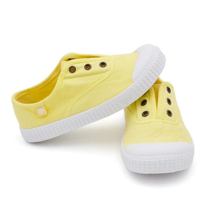Zapatillas Igor Niños Lona Amarillo