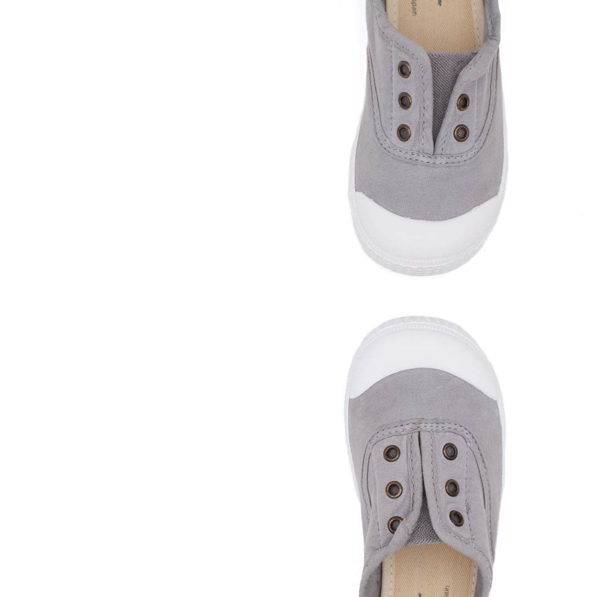 Zapatillas Igor Niños Lona Gris