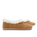 Camel Faux Shearling Slippers