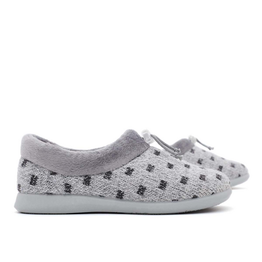 Zapatilla Casa Lana Gris