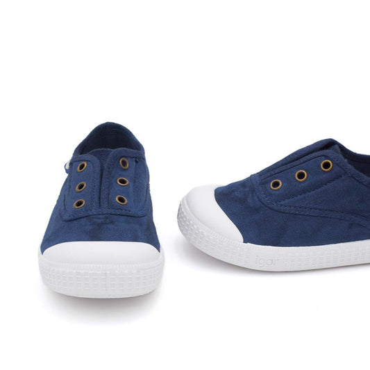 Zapatillas Igor Niños Lona Marino