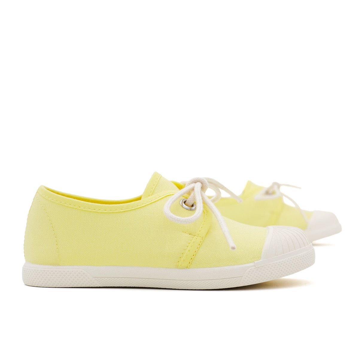 Zapatilla Lona Amarillo