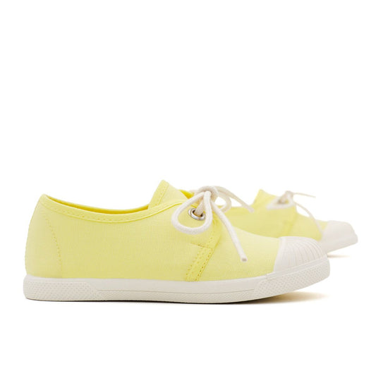 Zapatilla Lona Amarillo