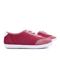 Zapatilla Niña Terciopelo Rosa