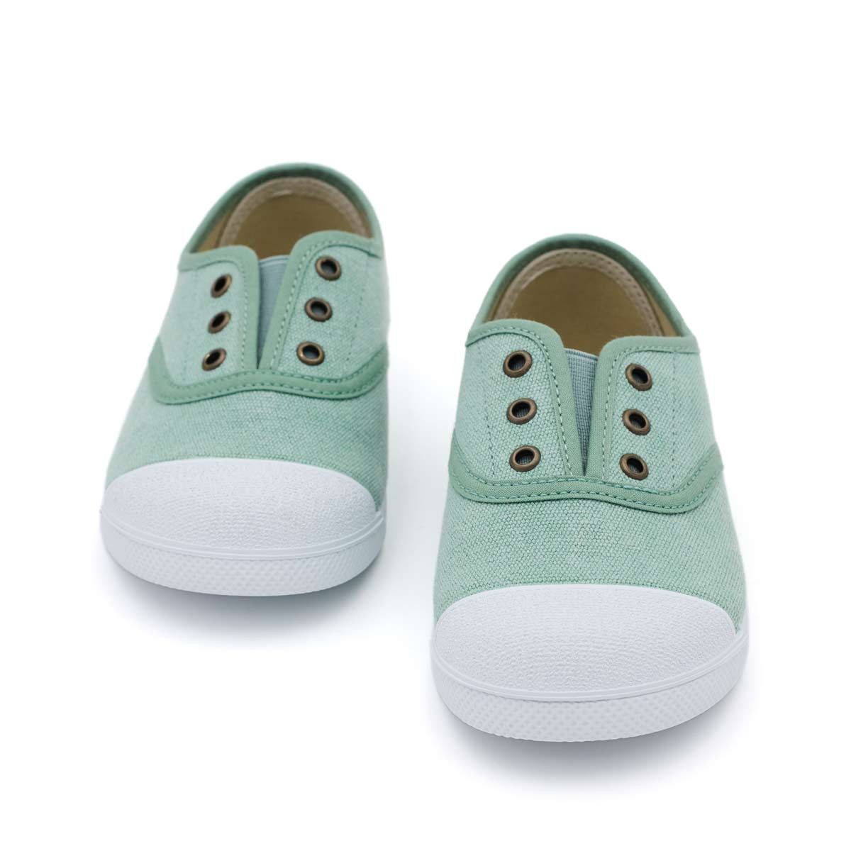 Zapatilla Niño Lona Helecho