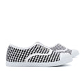 Zapatilla Niño Vichy Negro