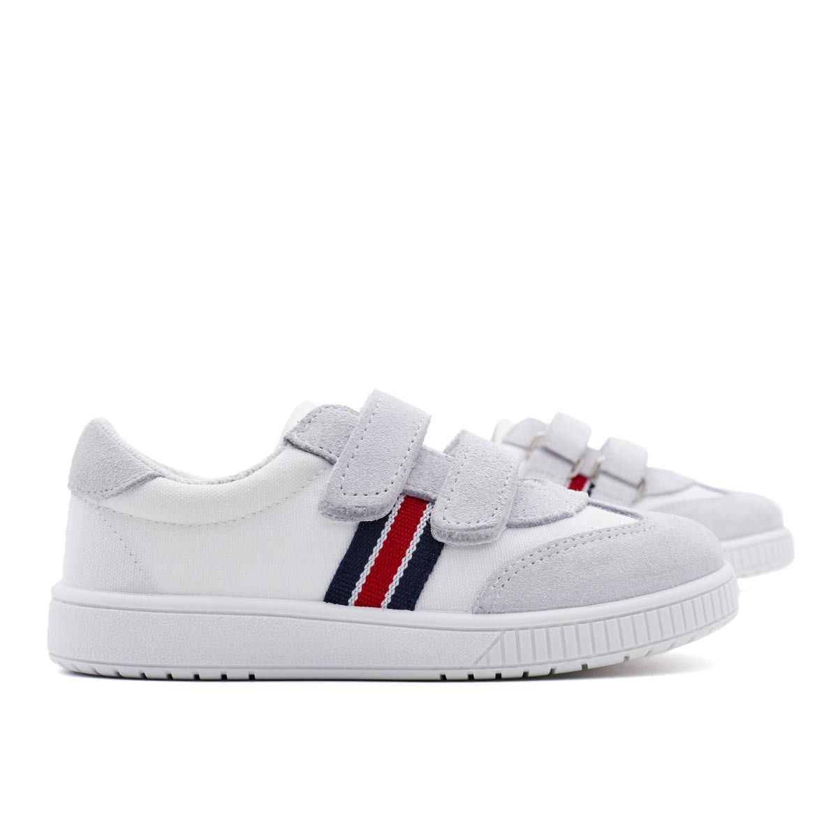 Zapatillas Titanitos Urbana Blanco Tira Adherente