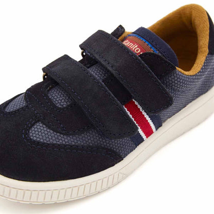 Zapatillas Titanitos Urbana Marino Tira Adherente