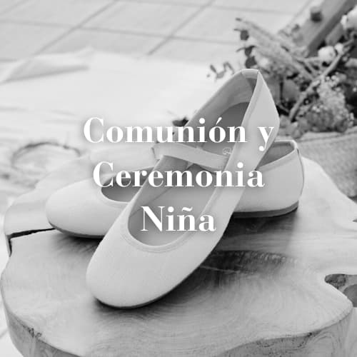 Subcategoria Zapatos Comunión y Ceremonia Niñas