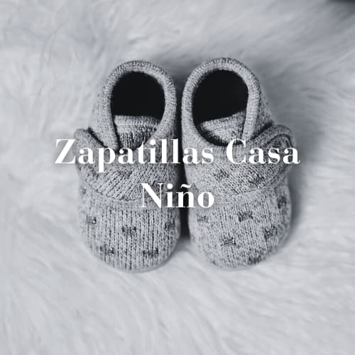 Subcategoria Zapatillas Casa Niño