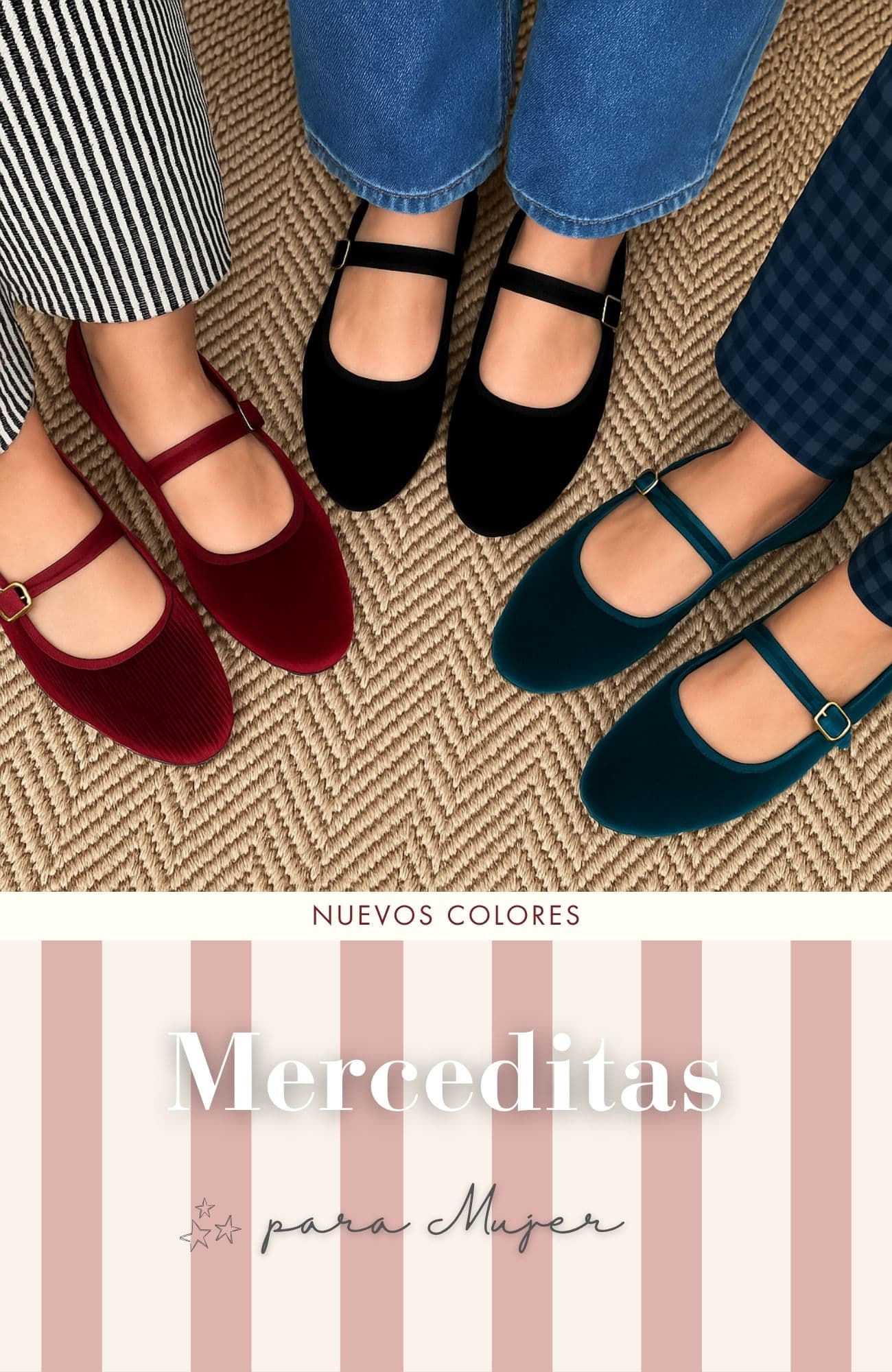 Merceditas para mujer